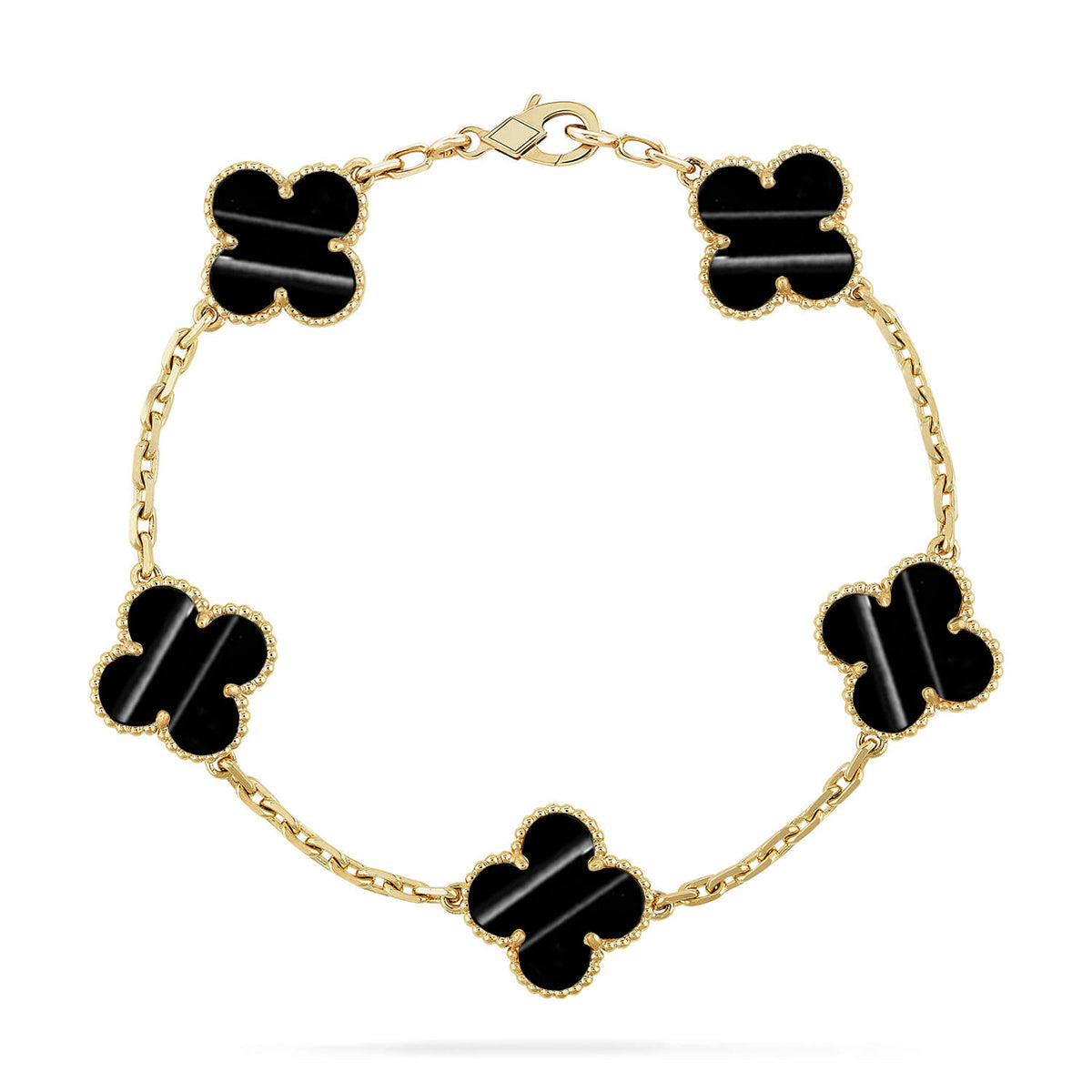 [Star]New  CLOVER 5 MOTIF PULSAR STONE BRACELET COLLECTION