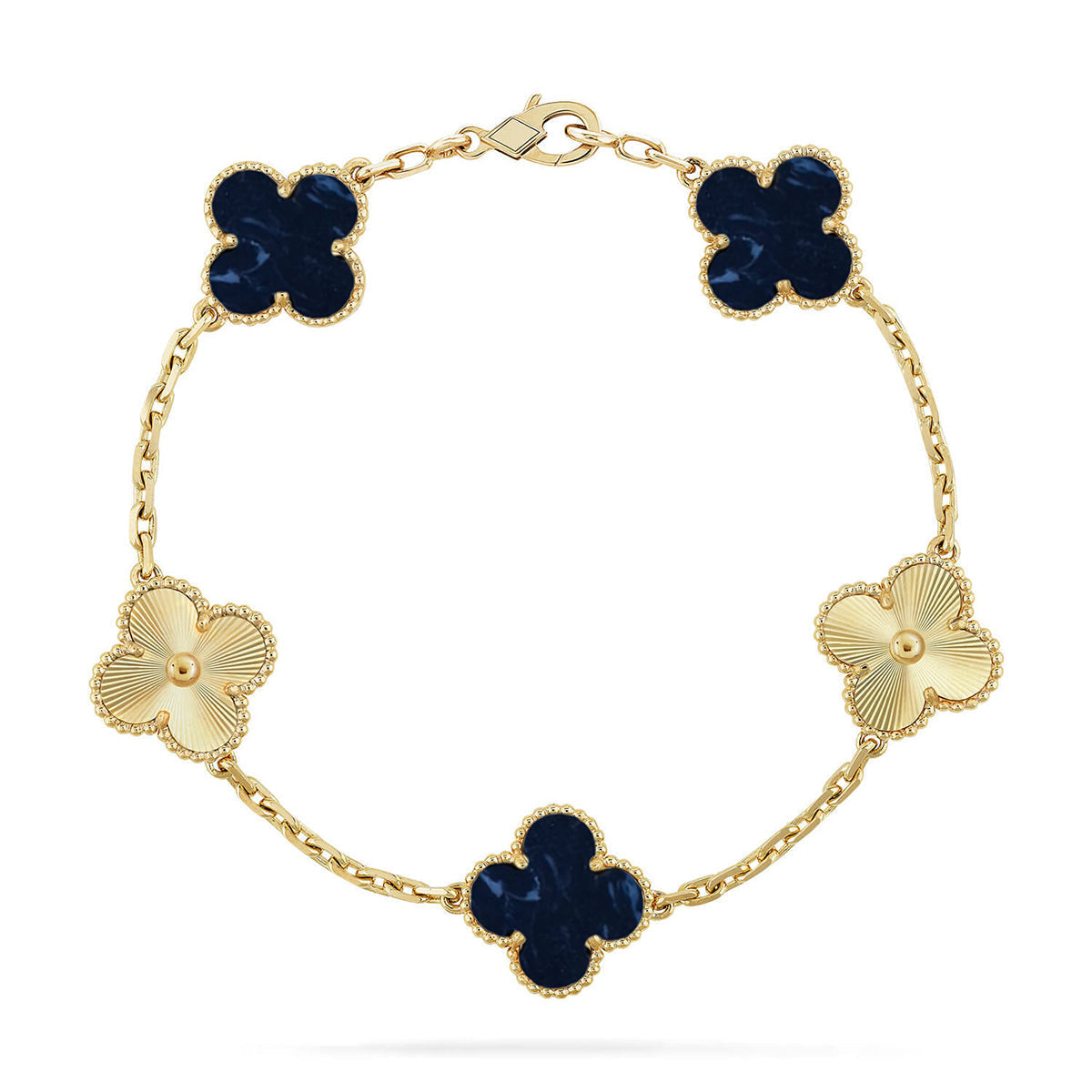 [Star]New CLOVER 5 MOTIF PIETERSITE BRACELET COLLECTION