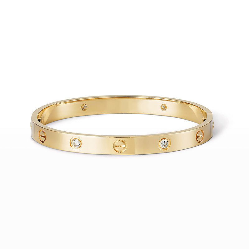 ¡®Star¡¯LOVE BRACELET 6.1MM 4 DIAMONDS
