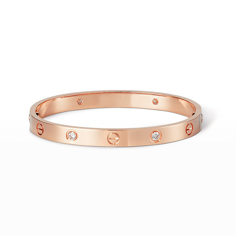 ¡®Star¡¯LOVE BRACELET 6.1MM 4 DIAMONDS