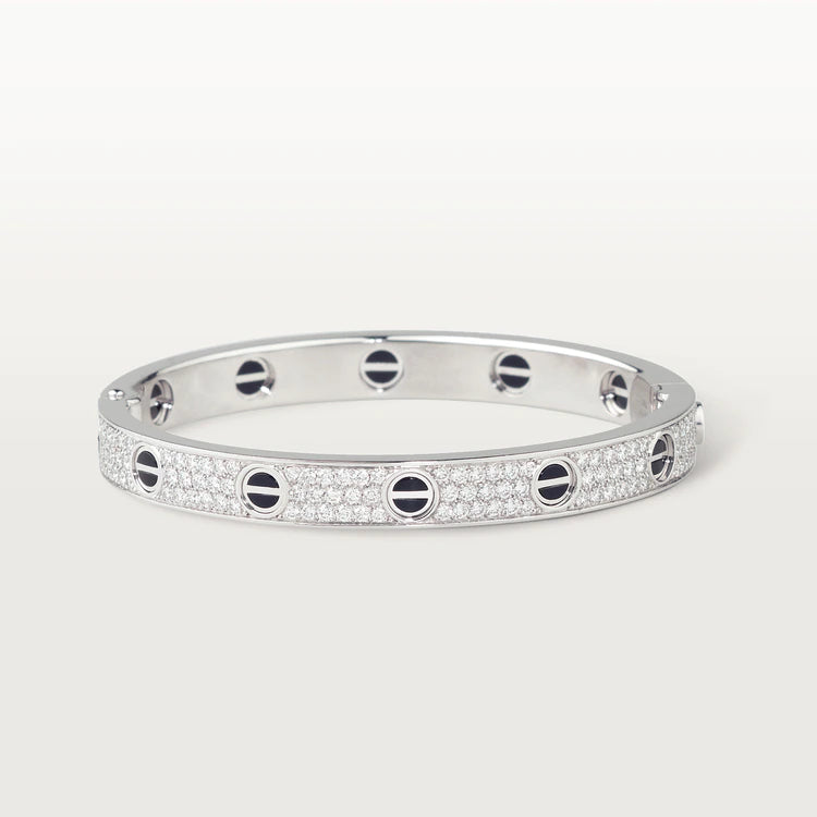 ¡®Star¡¯LOVE BRACELET 6.1MM DIAMOND-PAVED CERAMIC