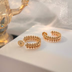 ¡®Star¡¯CLASH SMALL HOOP EARRINGS