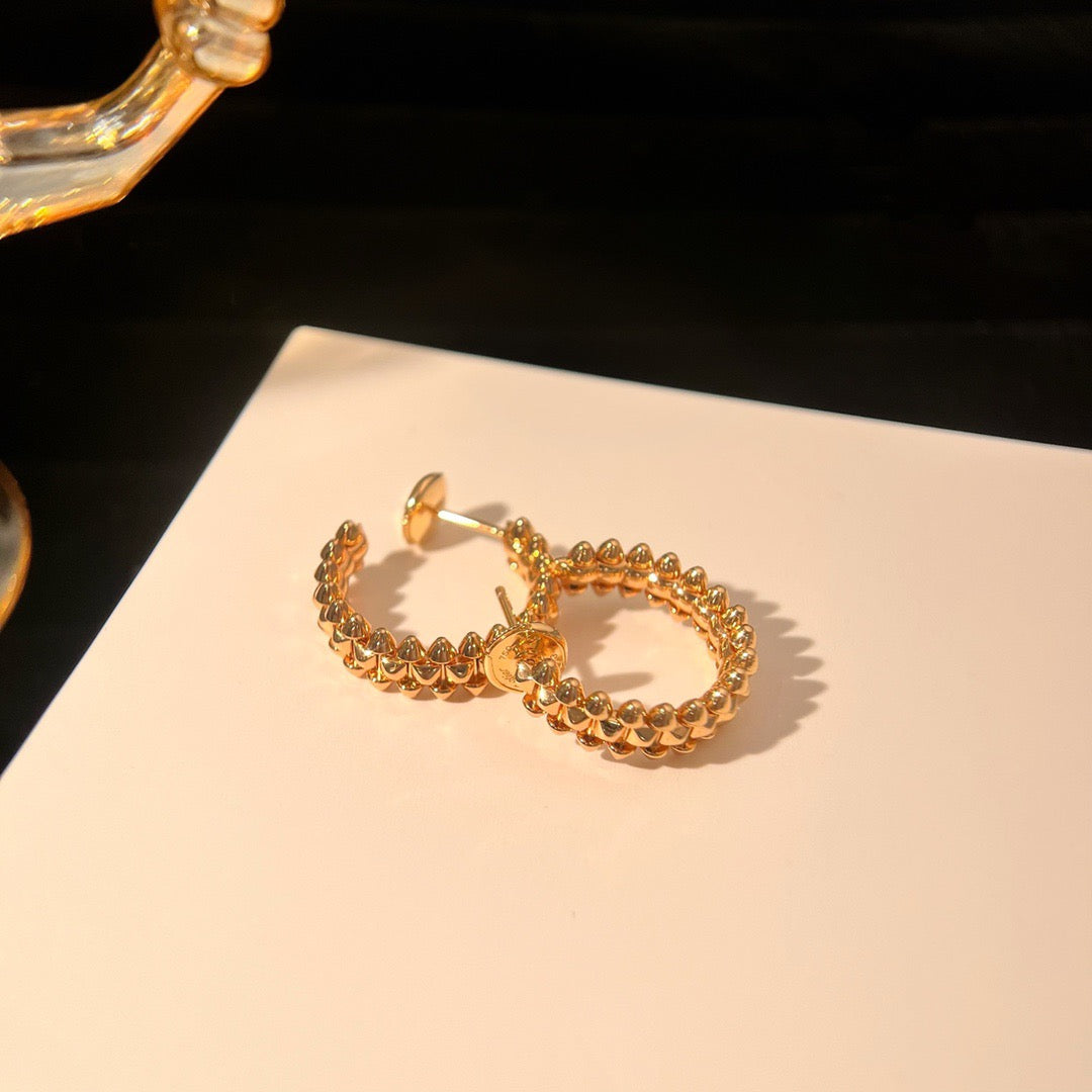 ¡®Star¡¯CLASH SMALL HOOP EARRINGS