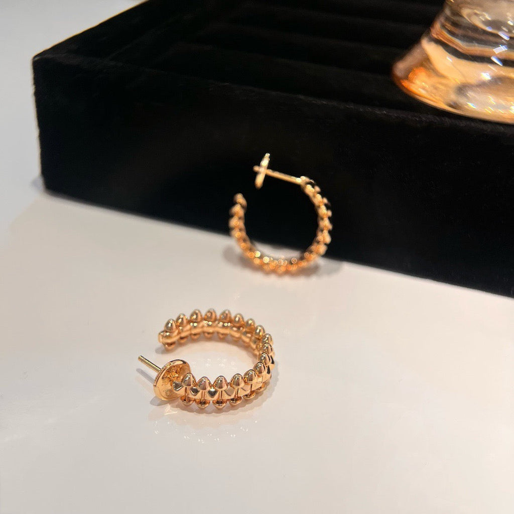 ¡®Star¡¯CLASH SMALL HOOP EARRINGS