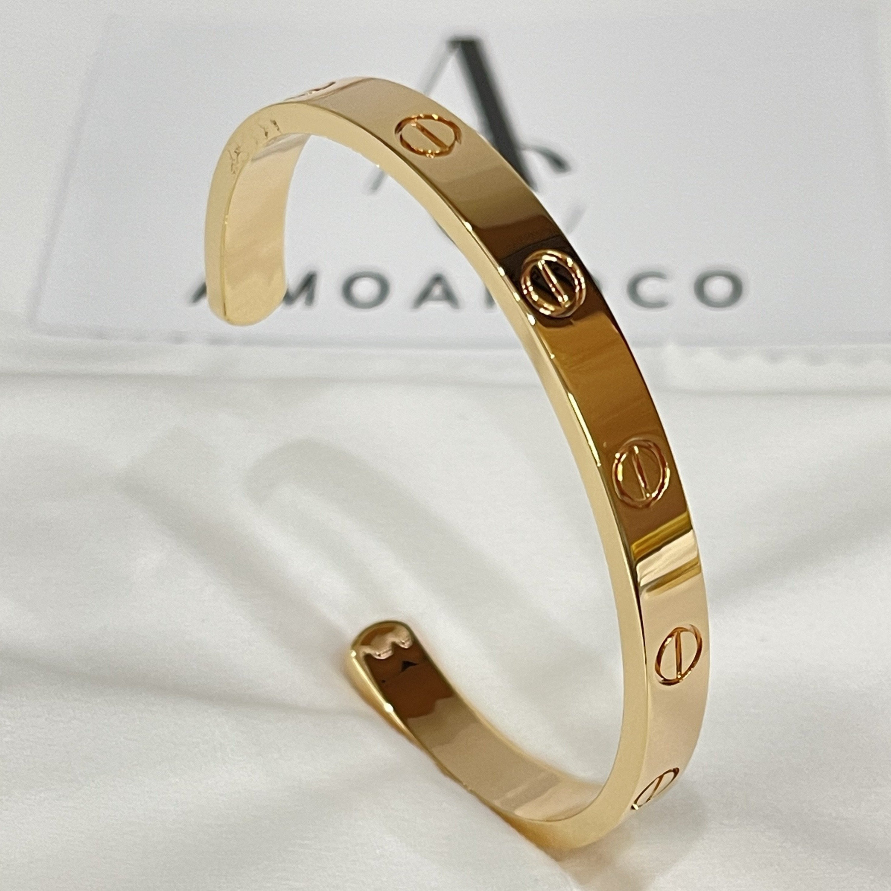 ¡®Star¡¯LOVE BRACELET 6.1MM OPEN CUFF