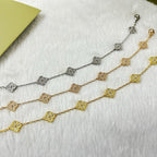 [Star]New CLOVER 6 MOTIF DIAMOND BRACELET