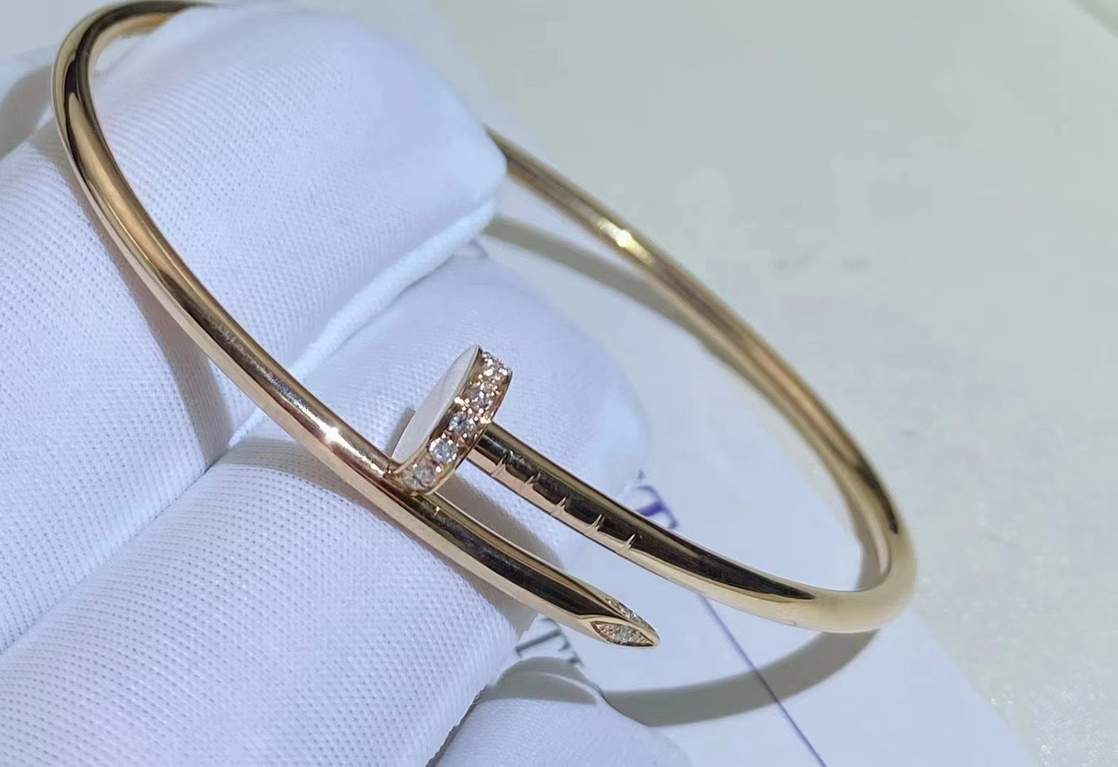 ¡®Star¡¯JUSTE BRACELET 2.5MM DIAMONDS