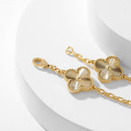¡®Star¡¯CLOVER 10 MOTIFS LASER NECKLACE