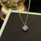 ¡®Star¡¯CLOVER MINI 9.5MM PENDANT DIAMOND NECKLACE