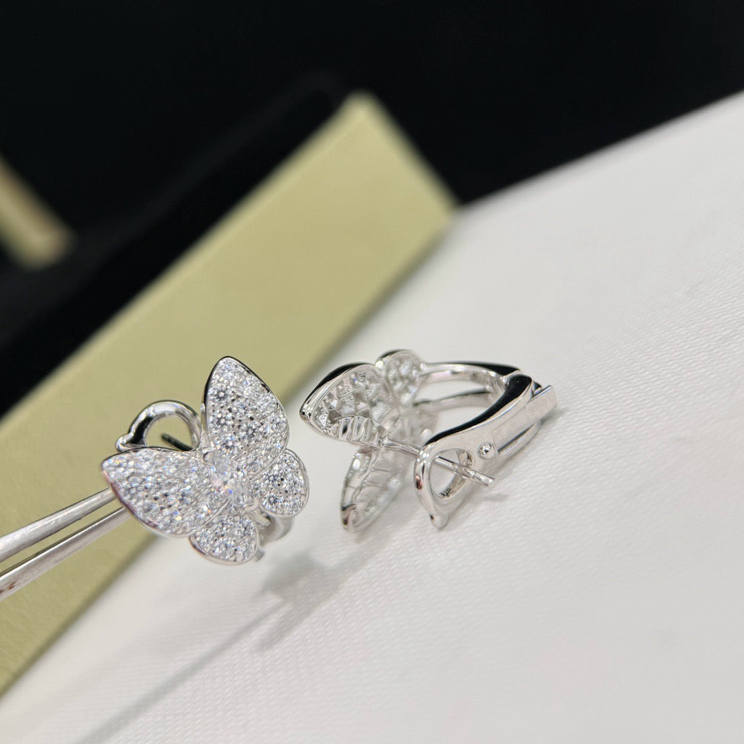 ¡®Star¡¯BUTTERFLY ALL DIAMOND EARRINGS