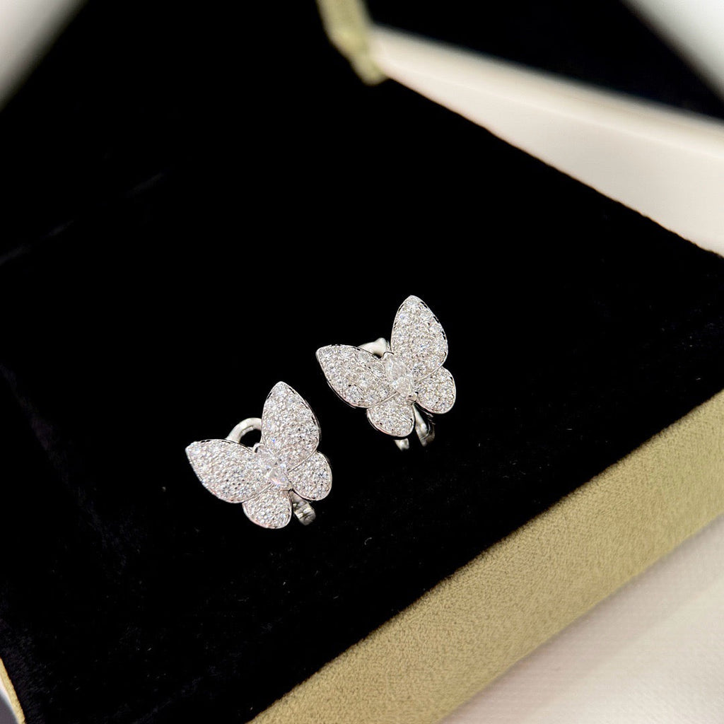 ¡®Star¡¯BUTTERFLY ALL DIAMOND EARRINGS