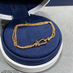 ¡®Star¡¯FORCE SMALL HORSESHOE  DIAMOND CHAIN ROPE BRACELET