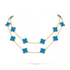¡®Star¡¯CLOVER 20 MOTIFS TURQUOISE GOLD