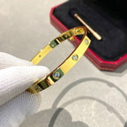 ¡®Star¡¯LOVE BRACELET 6.1MM 10 DIAMONDS