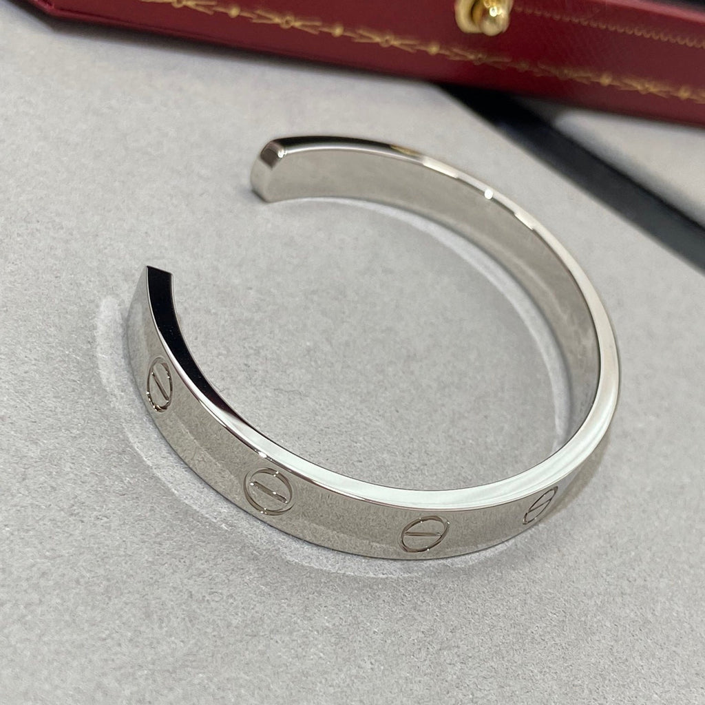 ¡®Star¡¯LOVE BRACELET 6.1MM 1 DIAMOND OPEN CUFF