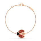 ¡®Star¡¯LUCKY SPRING 1 MOTIF PINK GOLD BRACELET