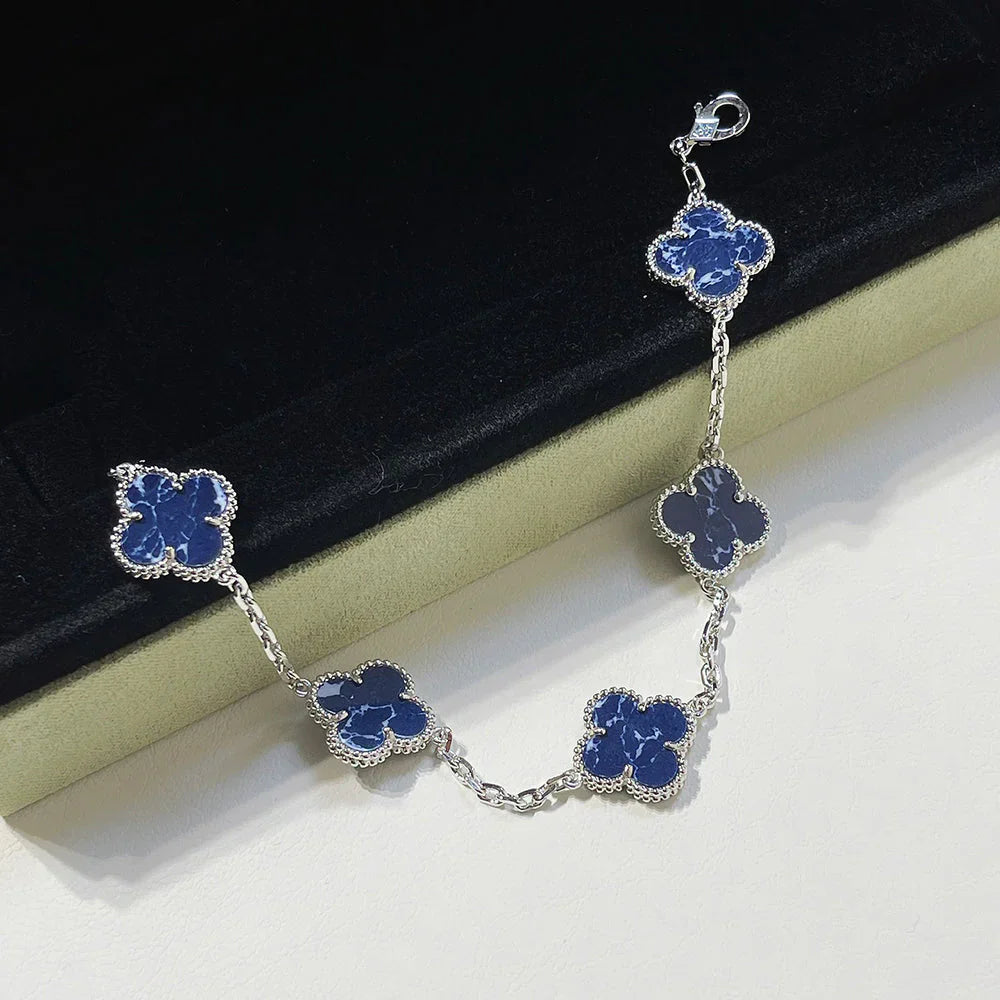[Star]New CLOVER 5 MOTIF PIETERSITE BRACELET COLLECTION
