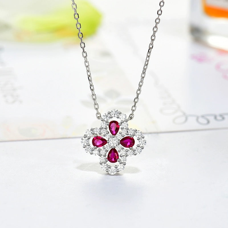 ¡®Star¡¯LOOP NECKLACE FULL MOTIF DIAMOND 16MM MULTIPLE COLORS