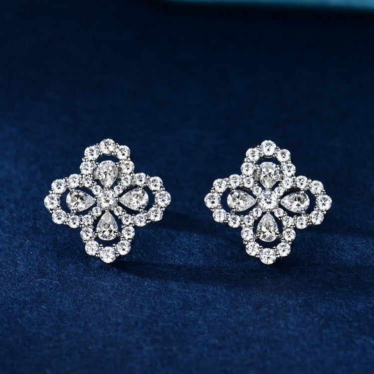 ¡®Star¡¯LOOP EARRINGS FULL MOTIF DIAMOND 16MM