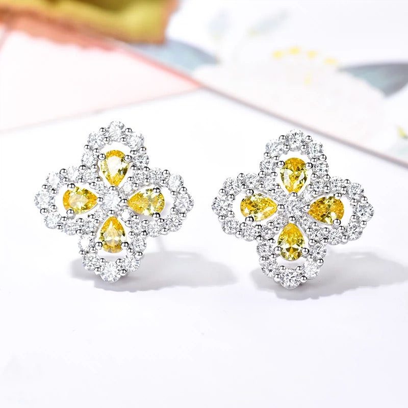 ¡®Star¡¯LOOP EARRINGS FULL MOTIF DIAMOND 16MM