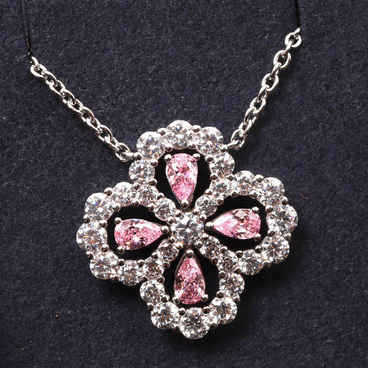 ¡®Star¡¯LOOP NECKLACE FULL MOTIF DIAMOND 16MM MULTIPLE COLORS