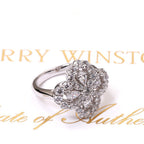 ¡®Star¡¯LOOP RING FULL MOTIF DIAMOND 16MM SILVE