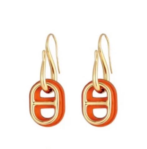 ¡®Star¡¯HM O'MAILLON GOLD EARRINGS