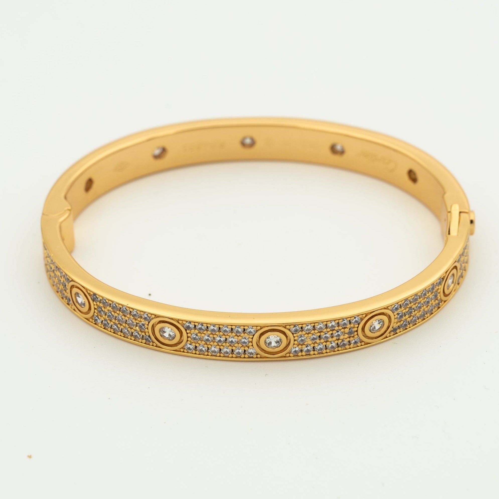 ¡®Star¡¯LOVE BRACELET 6.1MM DIAMOND-PAVED 10 BIG DIAMONDS