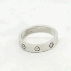 ¡®Star¡¯LOVE RING 4MM 1 DIAMOND SILVER