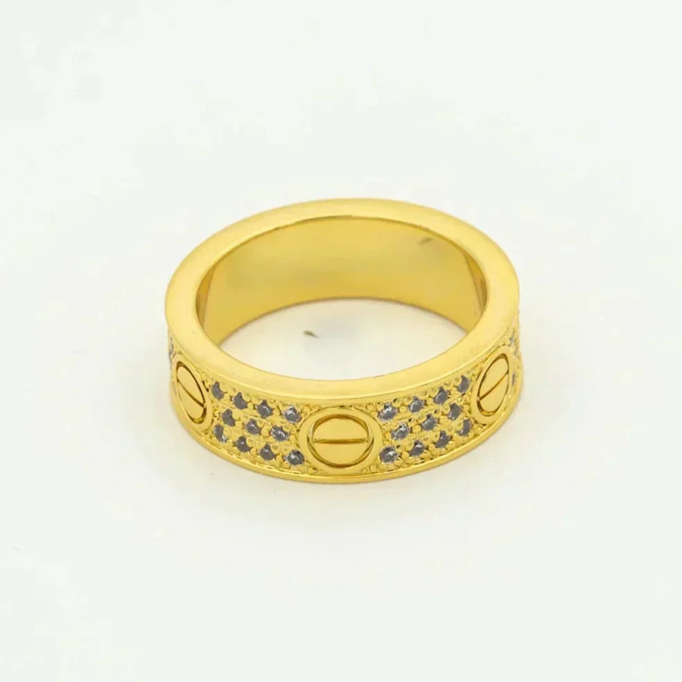 ¡®Star¡¯LOVE RING 5.5MM DIAMONDS PAVED