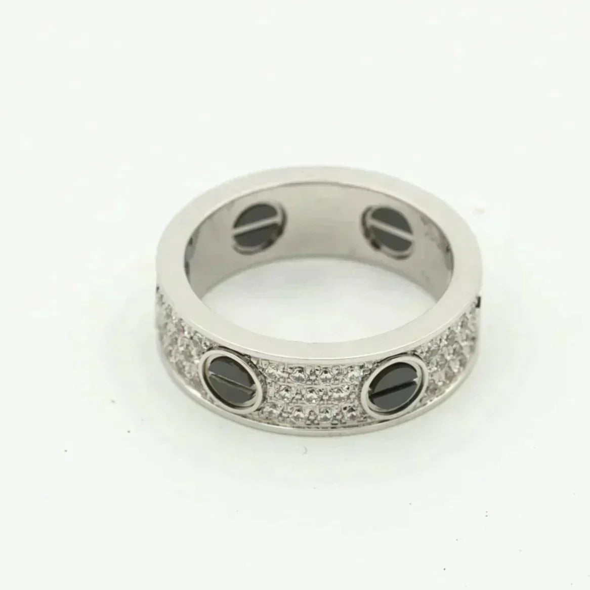 ¡®Star¡¯LOVE RING 5.5MM DIAMONDS PAVED CERAMIC