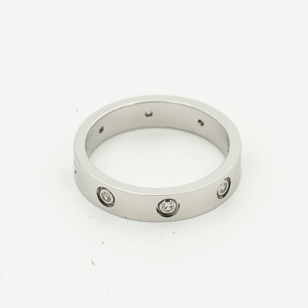 ¡®Star¡¯LOVE RING 3.6MM 8 DIAMONDS