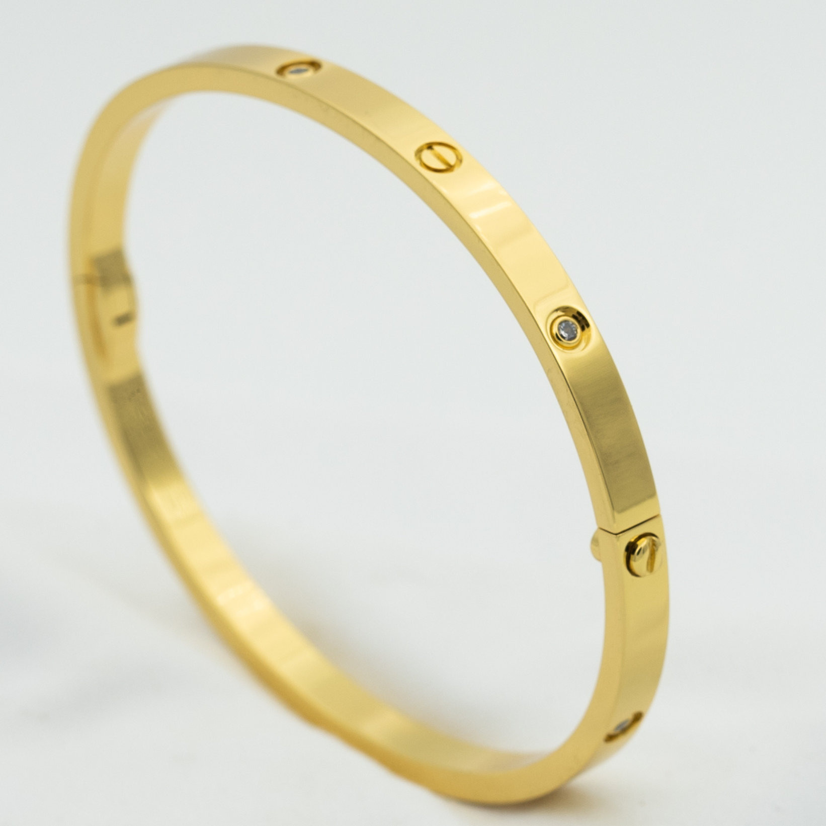 ¡®Star¡¯LOVE BRACELET 3.65MM 6 DIAMONDS