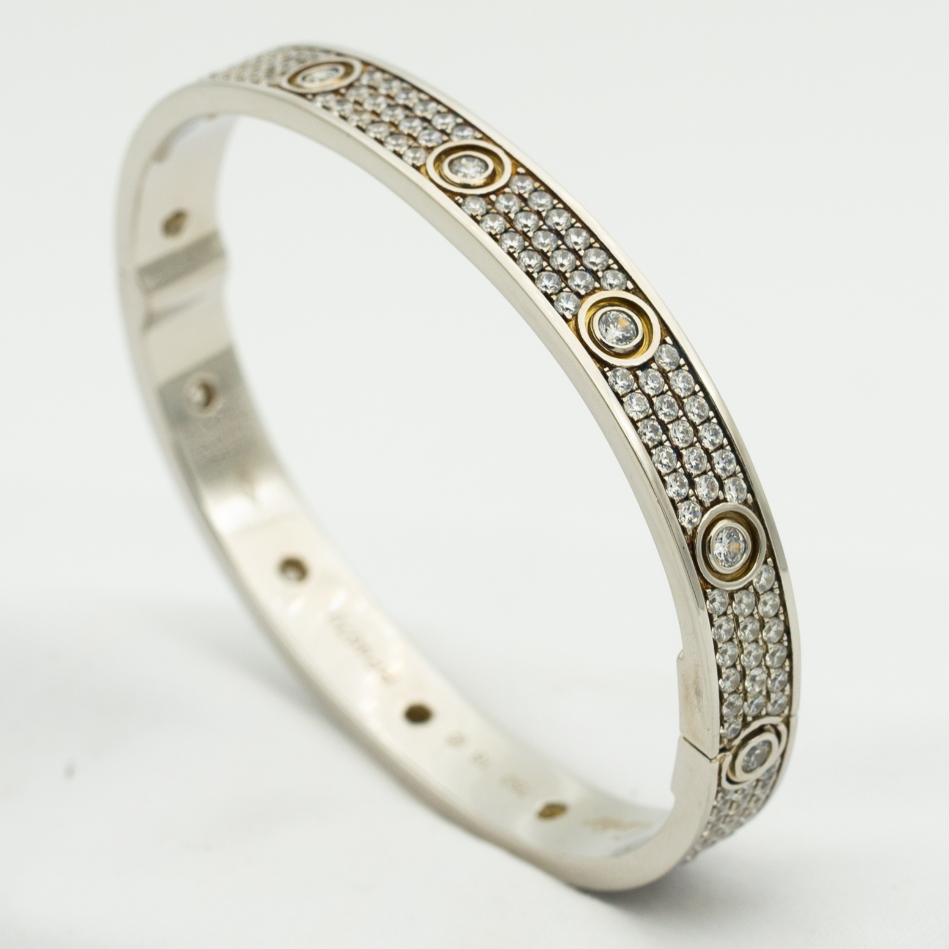 ¡®Star¡¯LOVE BRACELET 6.1MM DIAMOND-PAVED 10 BIG DIAMONDS