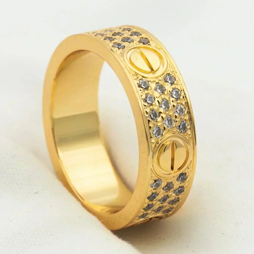 ¡®Star¡¯LOVE RING 5.5MM DIAMONDS PAVED