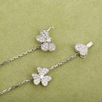 ¡®Star¡¯FRIVOLE SILVER 9 FLOWERS NECKLACE