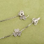 ¡®Star¡¯FRIVOLE SILVER 9 FLOWERS NECKLACE