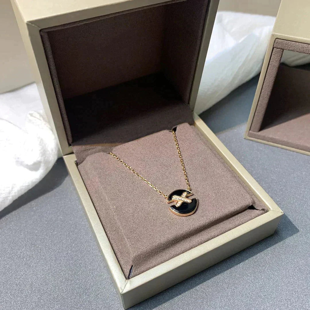 ¡®Star¡¯JEUX DE ROSE GOLD DIAMOND NECKLACE