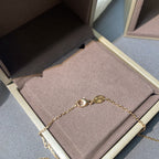 ¡®Star¡¯JEUX DE PINK GOLD DIAMOND NECKLACE