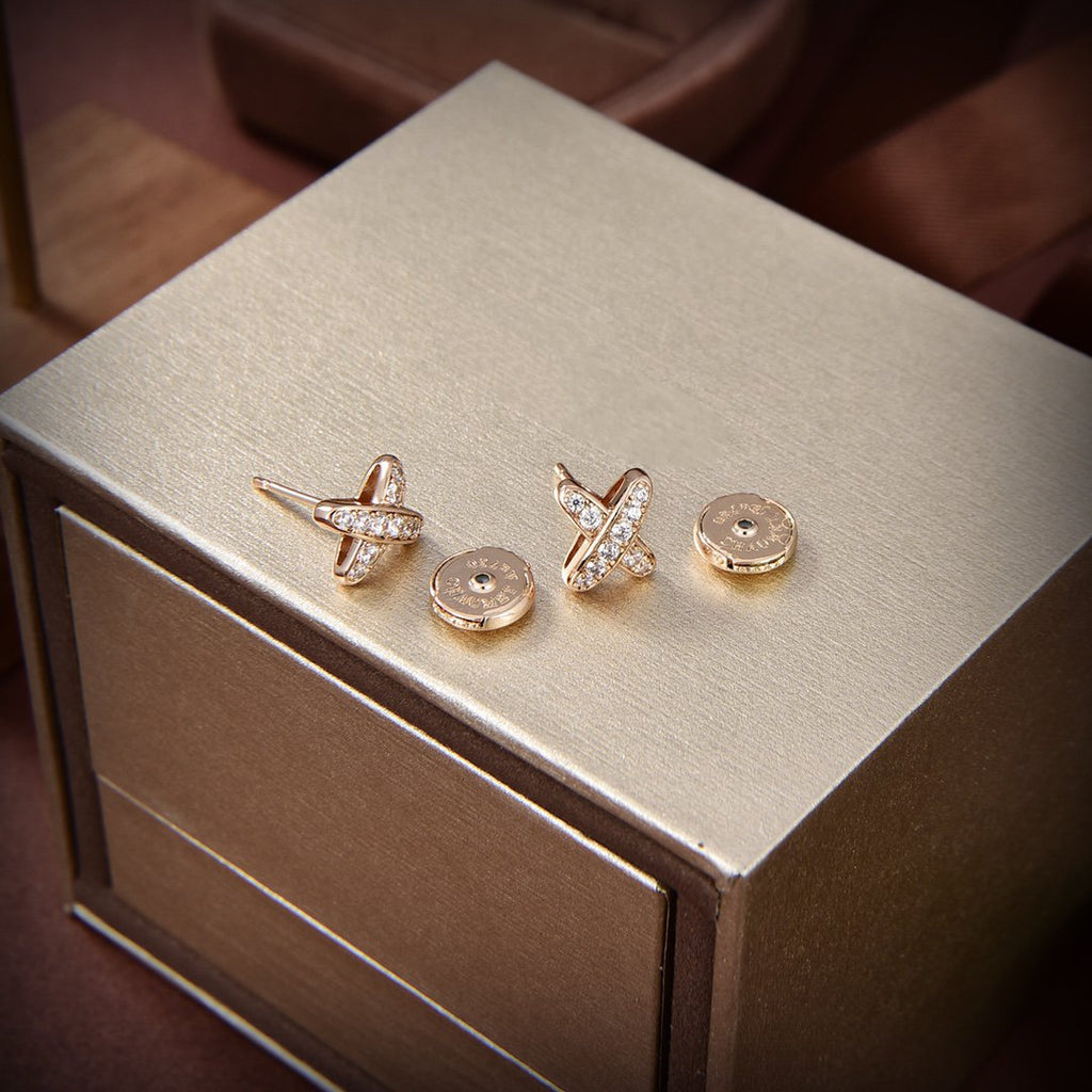 ¡®Star¡¯JEUX DE GOLD DIAMOND EARRINGS