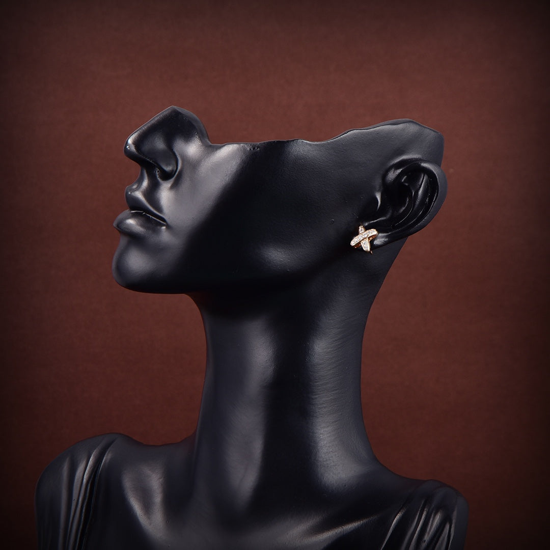 ¡®Star¡¯JEUX DE GOLD DIAMOND EARRINGS