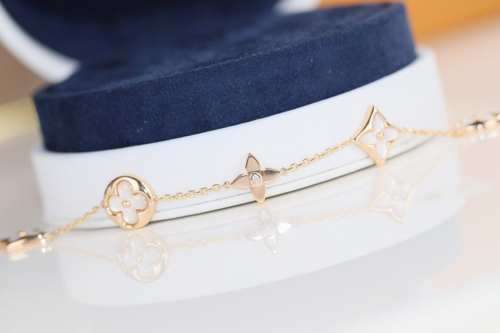 ¡®Star¡¯LEAF CLOVER BRACELET