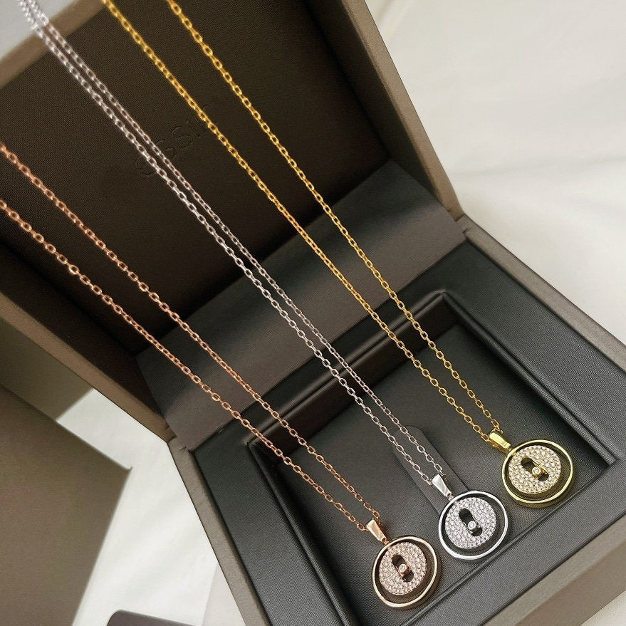 [moco jewelrys ]moco jewelrys MOVER PM PAVED NECKLACE