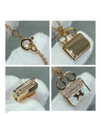 ¡®Star¡¯H CIRCE MOISSANITE PENDANT NECKLACE GOLD