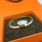 ¡®Star¡¯CLASSIC HM CLIC WHITE 8MM ENAMEL BRACELET