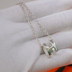 ¡®Star¡¯HM NECKLACE H LETTER OVAL SERIES