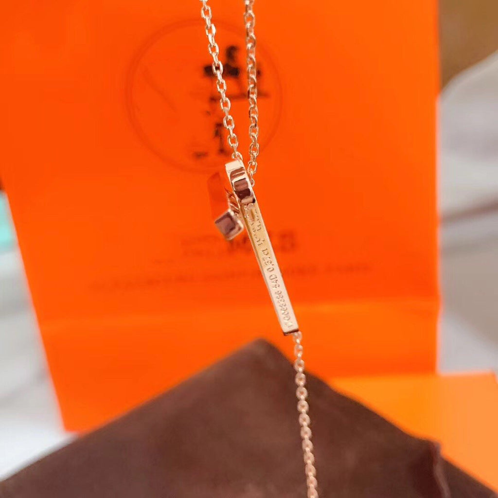 ¡®Star¡¯HM NECKLACE PLATINUM ROSE GOLD DIAMOND