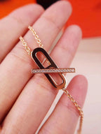 ¡®Star¡¯HM NECKLACE PLATINUM ROSE GOLD DIAMOND
