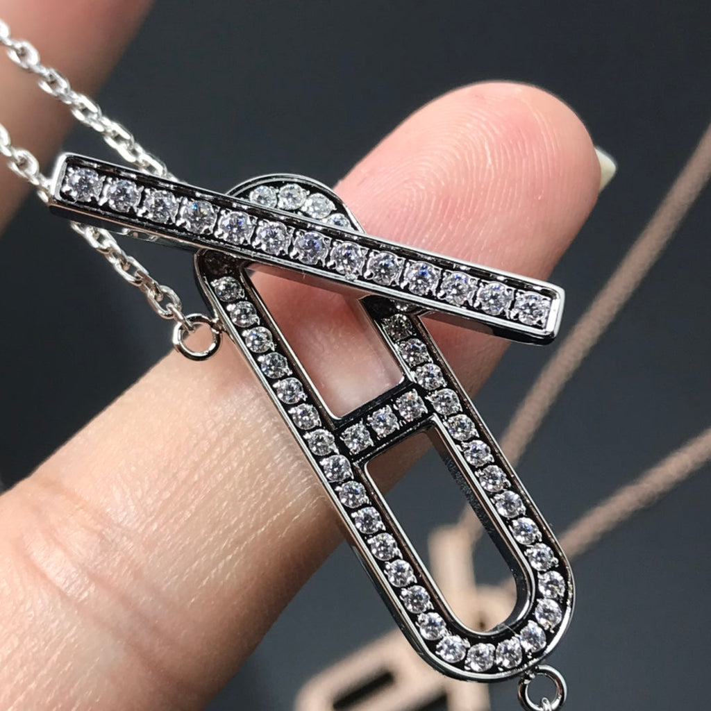 ¡®Star¡¯HM NECKLACE PLATINUM ROSE GOLD DIAMOND