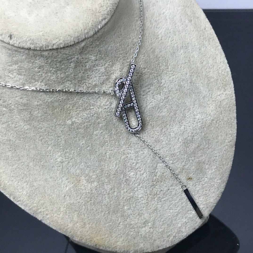 ¡®Star¡¯HM NECKLACE PLATINUM ROSE GOLD DIAMOND